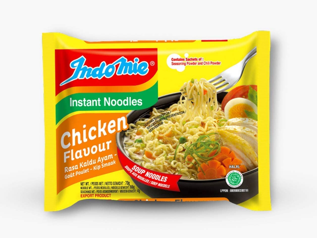 Indomie Chicken Instant Nudeln (40 x 70 g.) Huhn