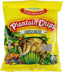 Salted Plantain Chips 20 x 85 gr Karton